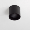 Artdelight Moderne minimalistische plafondlamp Orleans 1-lichts zwart