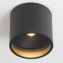 Moderne minimalistische plafondlamp Orleans 1-lichts zwart
