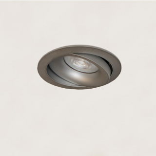 Inbouwspot Alice 1-lichts grijs rond