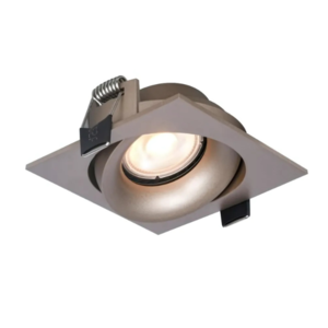 Artdelight Moderne hotel chique inbouwspot Alice 1-lichts champagne