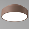 Artdelight Moderne Industriële plafondlamp Chicago 1-lichts brons geborsteld