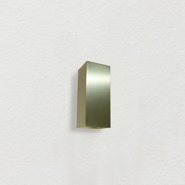 Artdelight Hotel chique Moderne wandlamp Dante XL 2-lichts mat goud