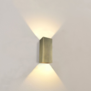 Klassiek - industriële - wandlamp - 2-lichts - antiek brons - Dante XL