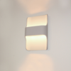 Artdelight Modern design wandlamp Dallas 2-lichts wit IP65