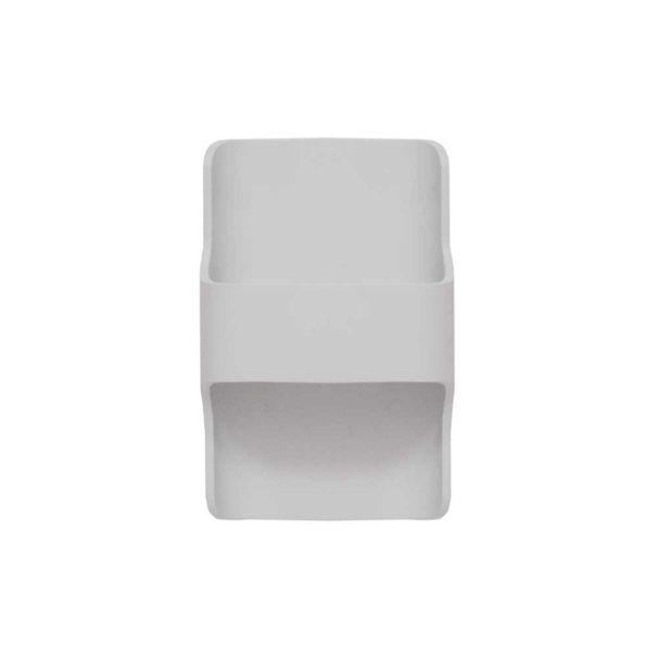 Artdelight Modern design wandlamp Dallas 2-lichts wit IP65