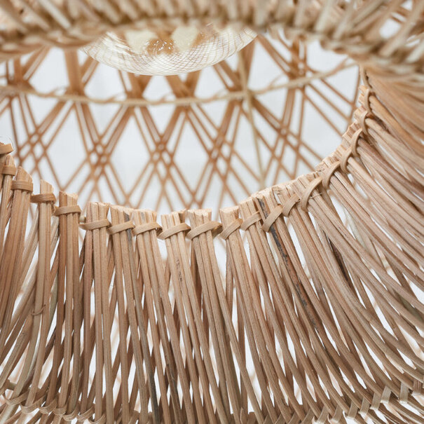 GOOD & MOJO Ibiza stijl Japandi hanglamp Arizona 1-lichts naturel