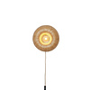 GOOD & MOJO Landelijke Ibiza stijl wandlamp Barbados 1-lichts naturel