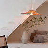 GOOD & MOJO Japandi landelijke hanglamp Cancun 1-lichts naturel