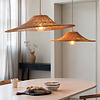 GOOD & MOJO Japandi landelijke hanglamp Cancun 1-lichts naturel