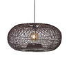GOOD & MOJO Landelijke Ibiza stijl hanglamp Arizona 1-lichts burgundy