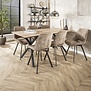 Industriële eetkamertafel Jools 190 cm antiquewash