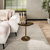 BelaLuz Hotel chique design bijzettafel Glare small goud antiek