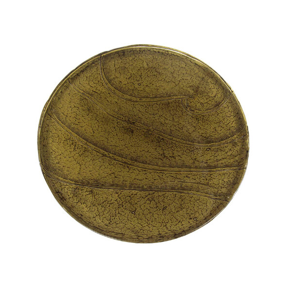 BelaLuz Hotel chique design bijzettafel Glare medium druppelpoot goud antiek