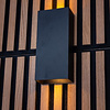 ETH Moderne minimalistische wandlamp David 2-lichts zwart