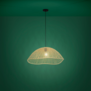 Landelijke - Ibiza - hanglamp - 1-lichts - rotan - Ø72 cm - Sambucona