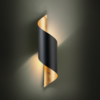 Stars of Lights Modern design wandlamp Jabaloyas 1-lichts zwart goud