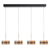Highlight Modern minimalistische hanglamp Enzo 4 lichts brons
