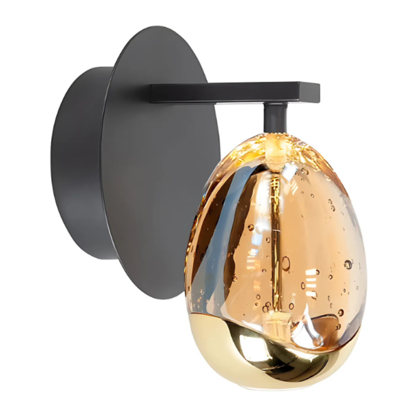 Highlight Modern design wandlamp Golden Egg 1-lichts goud