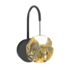 Highlight Modern design wandlamp Melina 1-lichts goud