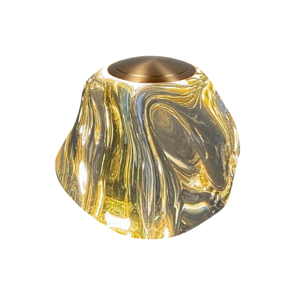 Highlight Modern design tafellamp Melina 1-lichts goud oplaadbaar