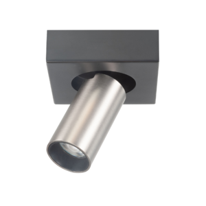 Highlight Moderne Industriële opbouwspot Eliano 1-lichts nikkel