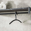 BelaLuz Moderne Industriële kledinghangers Jane 6 set gun metal