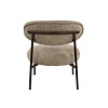 BelaLuz Modern Scandinavische fauteuil Tissee cargo zandkleur