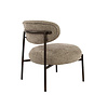 BelaLuz Modern Scandinavische fauteuil Tissee cargo zandkleur