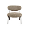 BelaLuz Modern Scandinavische fauteuil Tissee cargo zandkleur