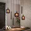 BelaLuz Moderne hotel chique hanglamp Calore 7-lichts Sienna brown