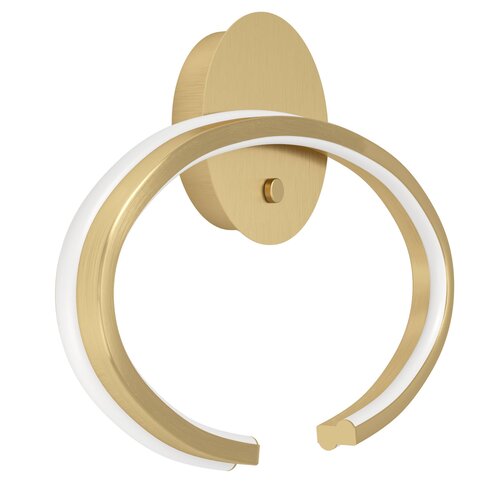 Moderne hotel chique wandlamp Bogado 1-lichts goud