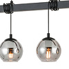 Stars of Lights Modern industriële hanglamp Argallo smoke glas