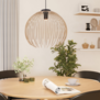 Modern Scandinavische hanglamp Alhabia 1-lichts zand