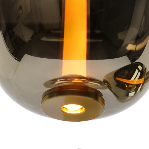 Stars of Lights Modern Hotel chique hanglamp Fruitera 1-lichts messing