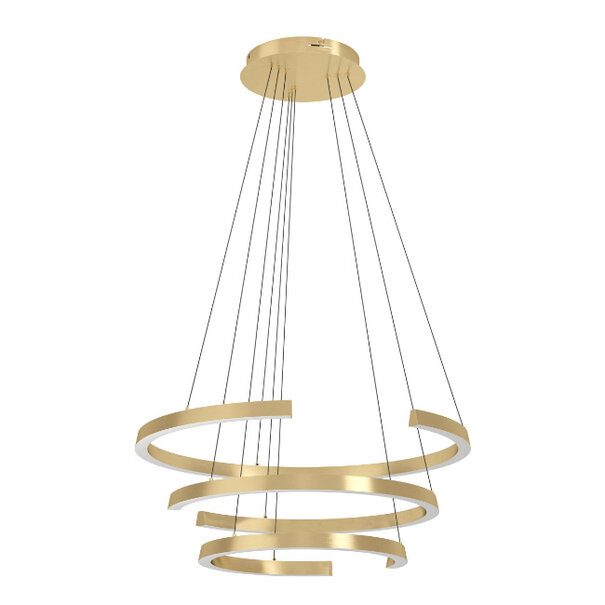 Stars of Light Modern hotel chique hanglamp Labonete 3 ring LED goud