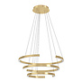 Modern hotel chique hanglamp Labonete 3 ring LED goud