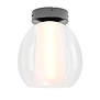 Moderne plafondlamp Menorca 1-lichts wit