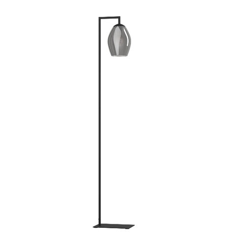 Moderne vloerlamp Estanys 1-lichts smoke glas