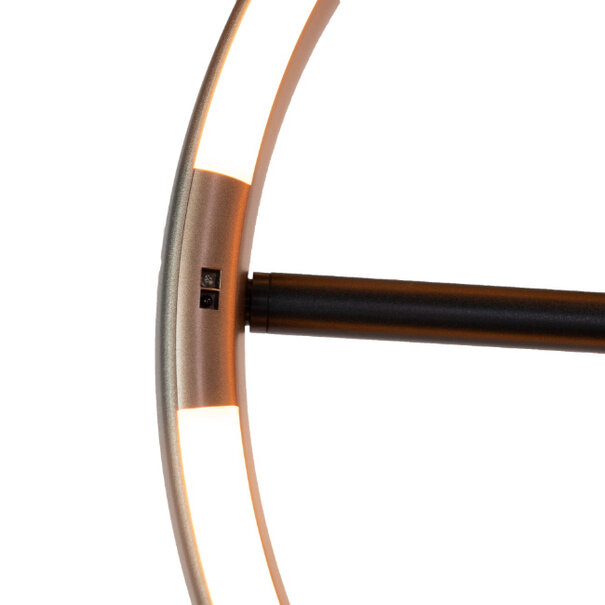 Stars of Lights Modern minimalistische vloerlamp Trabuco 1-lichts bruin