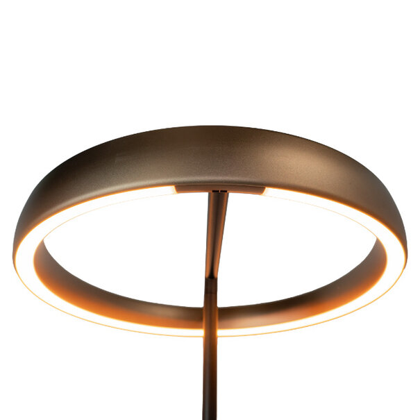 Stars of Lights Modern minimalistische vloerlamp Trabuco 1-lichts bruin