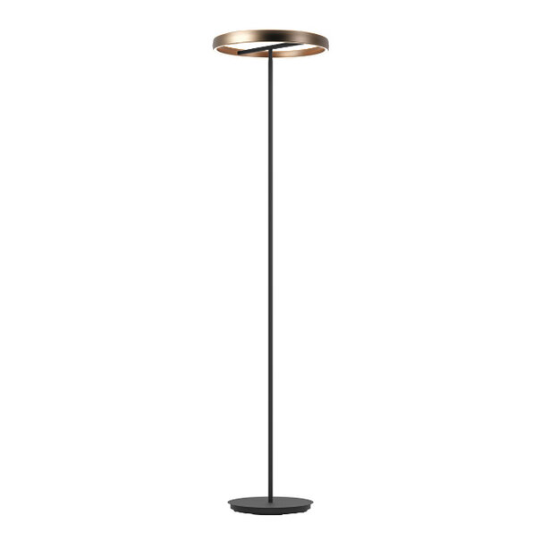 Stars of Lights Modern minimalistische vloerlamp Trabuco 1-lichts bruin