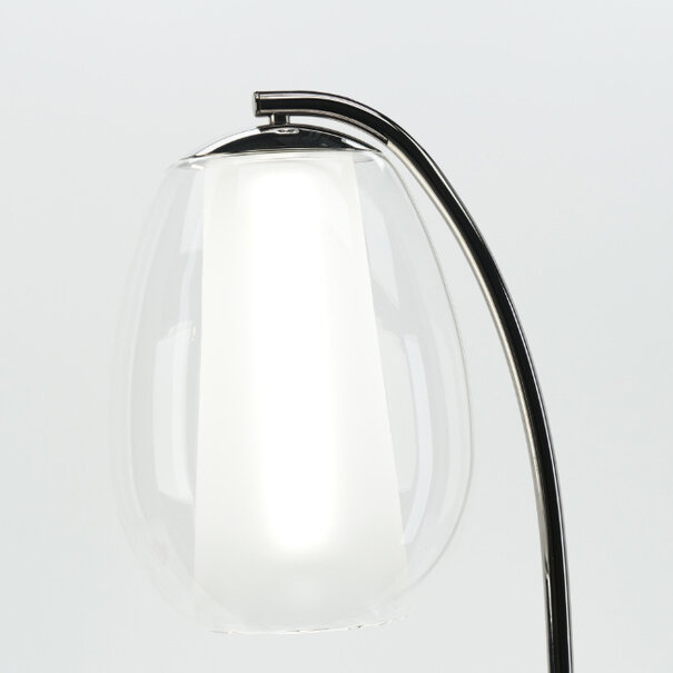 Stars of Lights Moderne vloerlamp Menorca 1-lichts wit