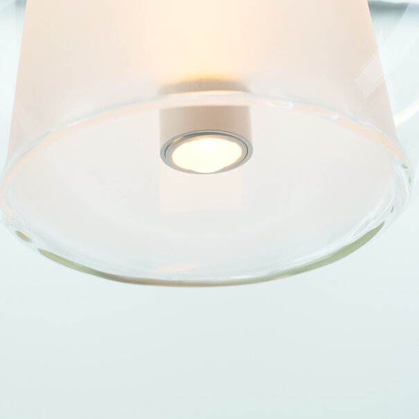 Stars of Lights Moderne vloerlamp Menorca 1-lichts wit