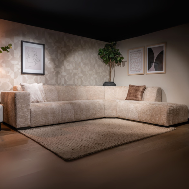 UrbanSofa Moderne Japandi hoekbank Pascalle