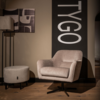 UrbanSofa Moderne fauteuil Tygo