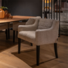 UrbanSofa Landelijke eetkamerfauteuil Raven