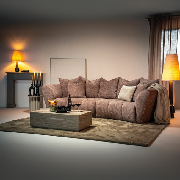 Sevn Sevn Modern landelijke 3-zits bank Liselotte