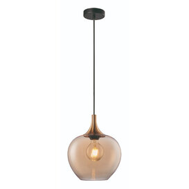 Hanglamp Fresu 1-lichts Brons