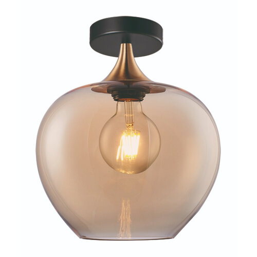 Hotel Chique plafondlamp Fresu 1-lichts Brons