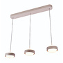 Moderne hanglamp Puleggia 3-lichts balk crème